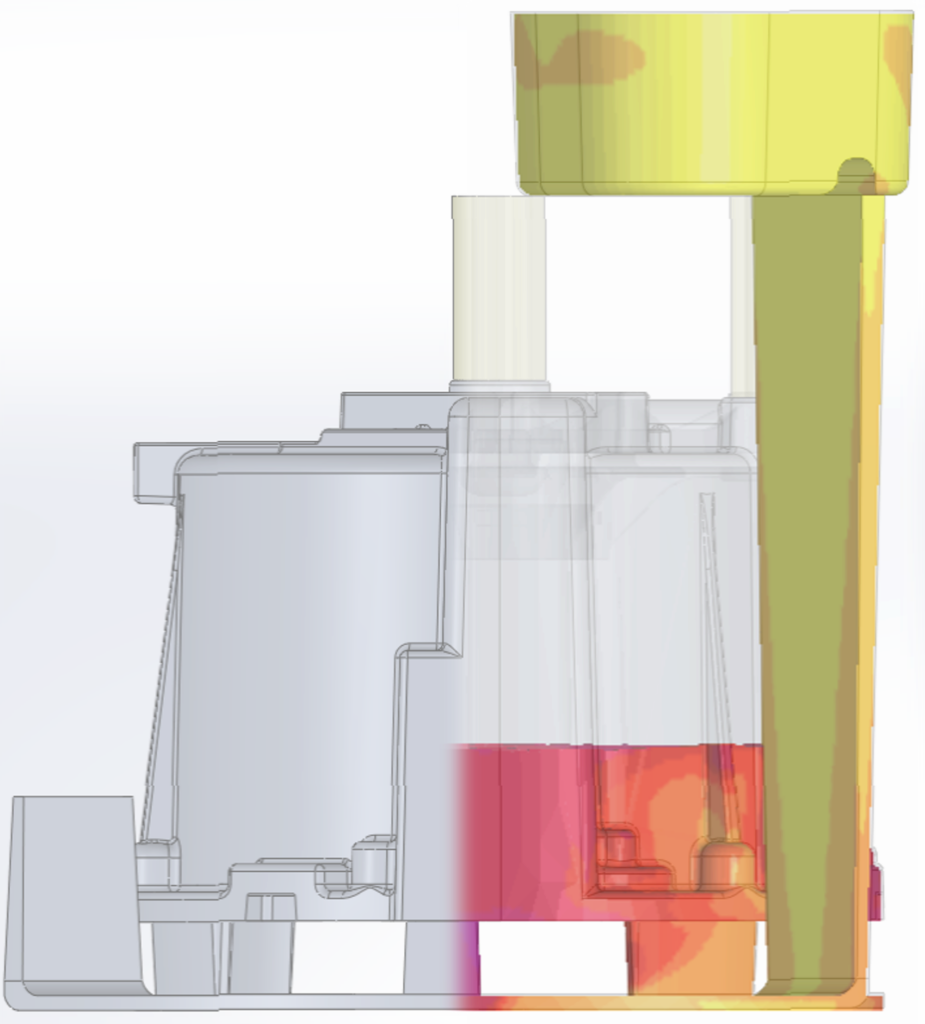Virtual development from CAD through simulation